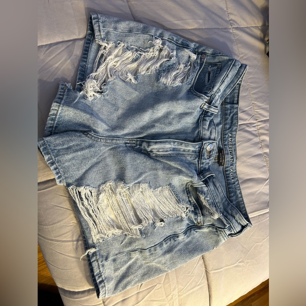 Mom jean shorts